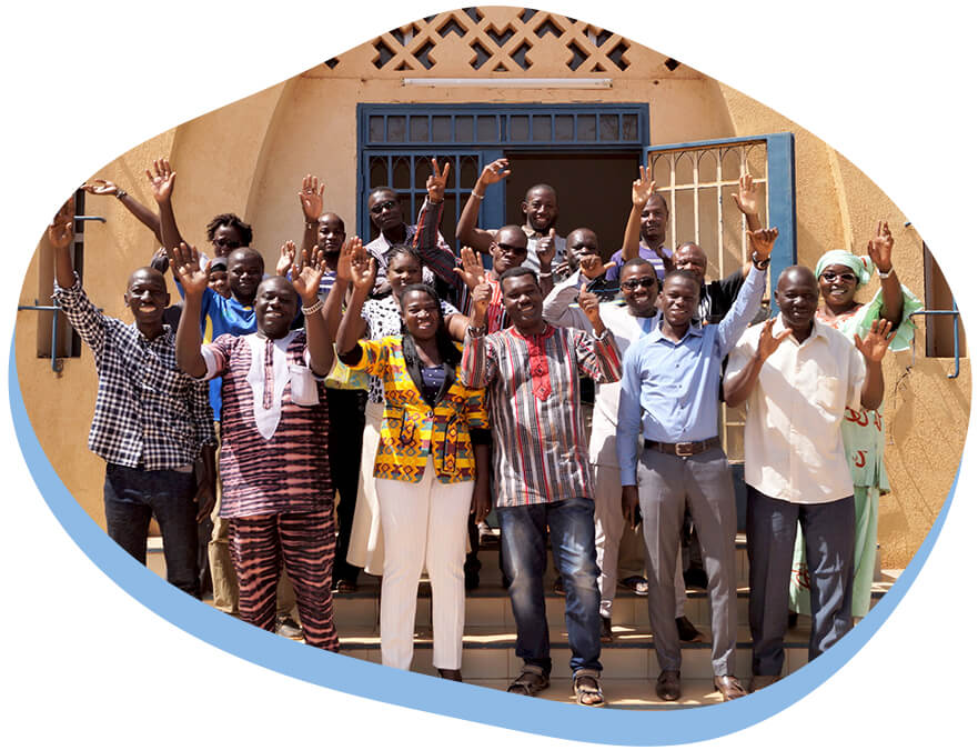 Photograph of Our Burkinabé Team