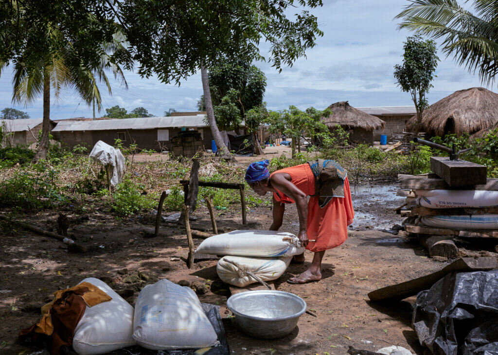 Stakeholder in Mafi Agorve community in Ghana.