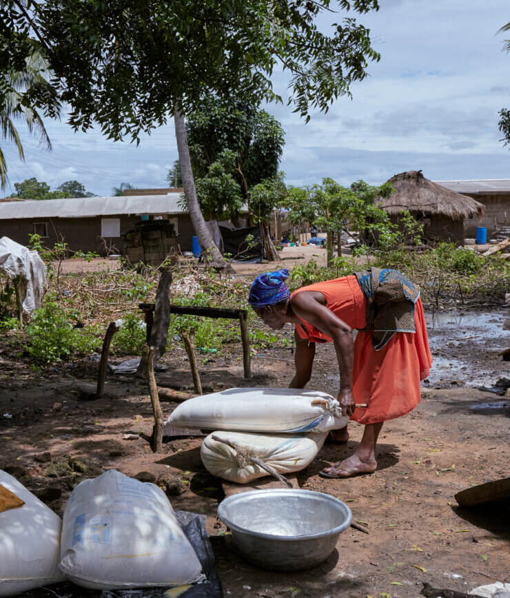 Stakeholder in Mafi Agorve community in Ghana.