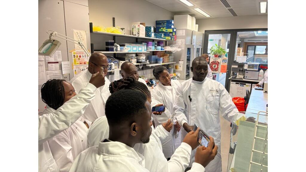 Journalists visit Imperial College London