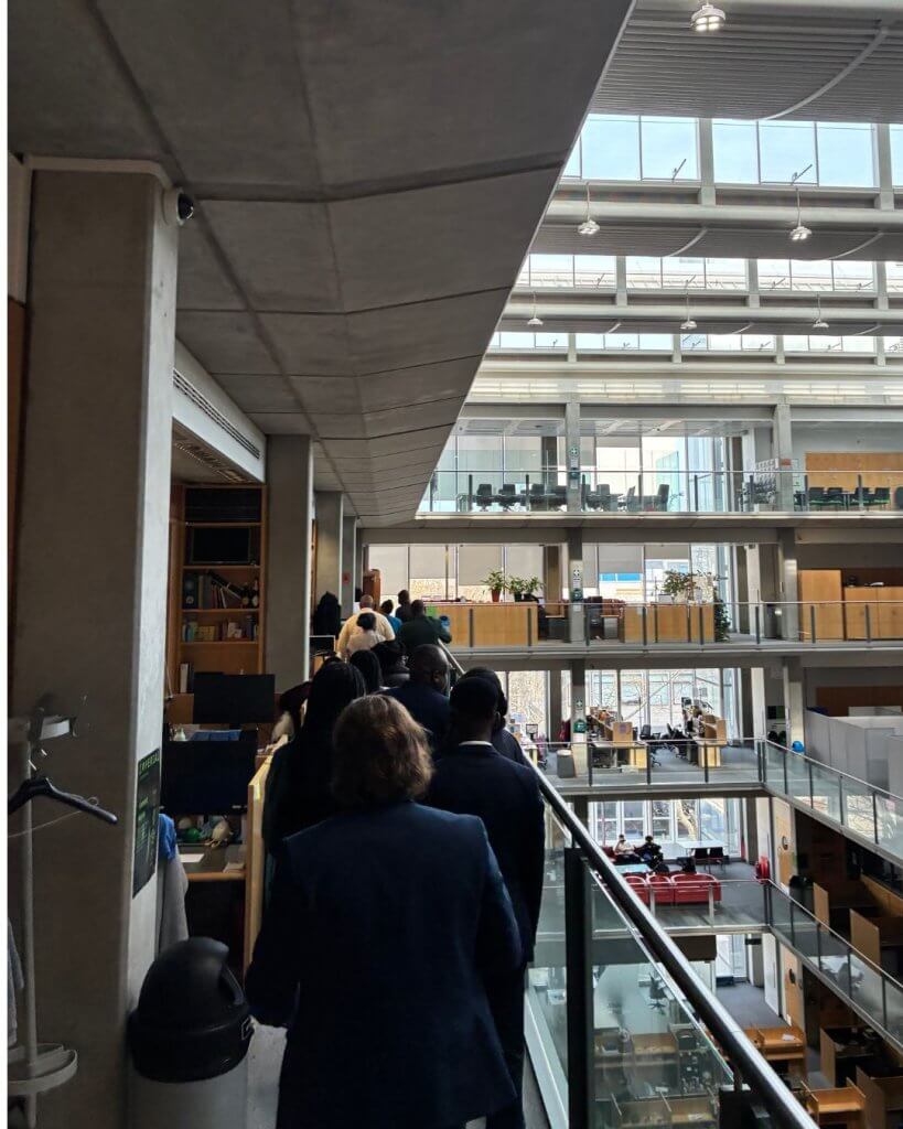 Journalists visit Imperial College London 