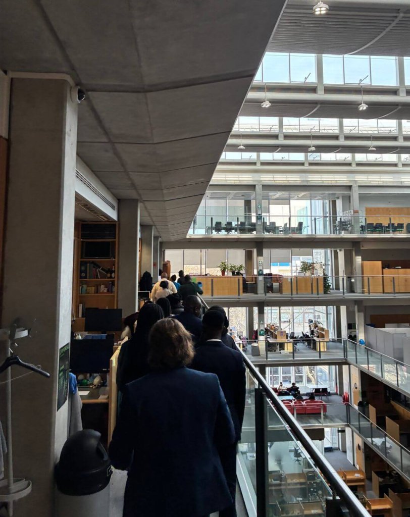 Journalists visit Imperial College London